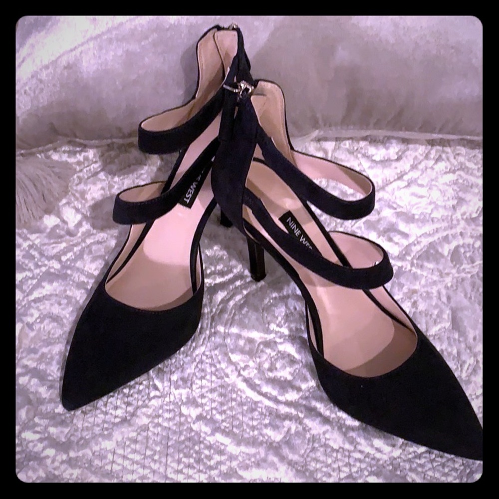 NINE WEST SEXY WOMEN’S FLORENT LEATHER PUMP